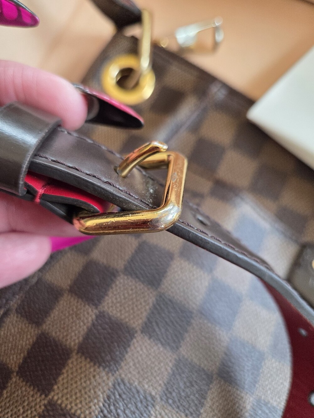 Louis Vuitton South Bank Besace Damier Ebene Crossbody - Picture 11 of 12